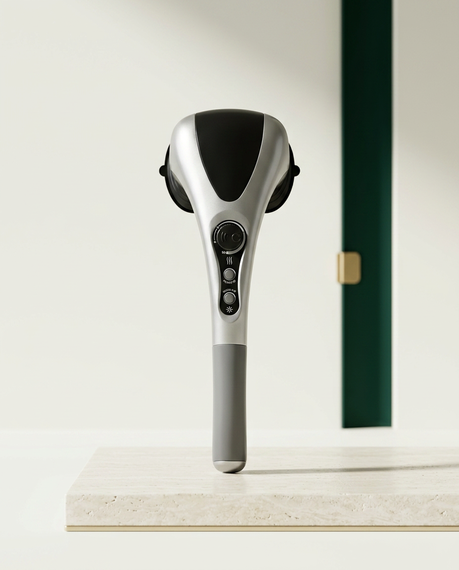Double Head Infrared Heating Massager hero view